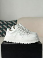 Prada Thick Sole Leather Shoes