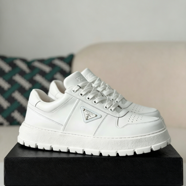 Prada Thick Sole Leather Shoes