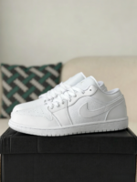 Jordan Air Jordan 1 Low Pure White Sneaker - Image 2