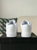Jordan Air Jordan 1 Low Pure White Sneaker - Image 3