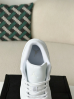 Jordan Air Jordan 1 Low Pure White Sneaker - Image 9