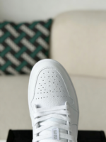 Jordan Air Jordan 1 Low Pure White Sneaker - Image 8