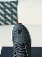 LOUIS VUITTON TILTED CANVAS LEATHER BOARD SHOES - Image 4