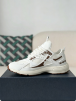LOUIS VUITTON TILTED CANVAS LEATHER BOARD SHOES - Image 4