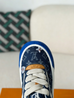LOUIS VUITTON TILTED CANVAS LEATHER BOARD SHOES - Image 8