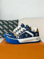LOUIS VUITTON TILTED CANVAS LEATHER BOARD SHOES - Image 2