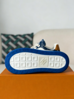 LOUIS VUITTON TILTED CANVAS LEATHER BOARD SHOES - Image 5