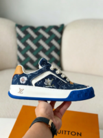 LOUIS VUITTON TILTED CANVAS LEATHER BOARD SHOES - Image 6