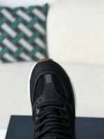 LOUIS VUITTON TILTED CANVAS LEATHER BOARD SHOES - Image 8