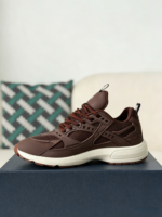 LOUIS VUITTON TILTED CANVAS LEATHER BOARD SHOES - Image 3