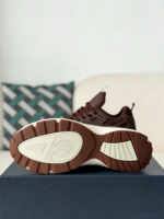 LOUIS VUITTON TILTED CANVAS LEATHER BOARD SHOES - Image 9