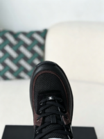 Chanel Mesh Leather Casual Sneakers - Image 8
