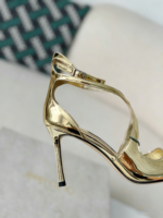 Jimmy Choo Azia Buckle High Heels, 9.5cm - Image 4