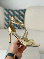 Jimmy Choo Azia Buckle High Heels, 9.5cm - Image 9