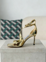 Jimmy Choo Azia Buckle High Heels, 9.5cm - Image 8