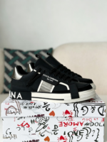 DOLCE&GABBANA Calfskin Sneakers