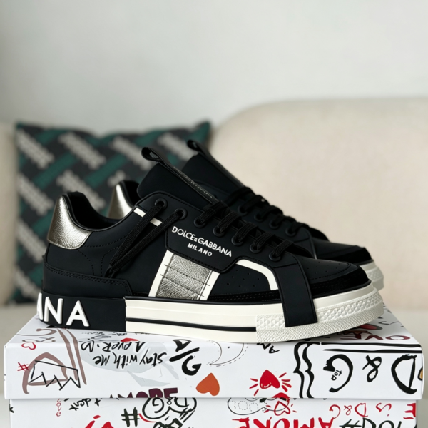 DOLCE&GABBANA Calfskin Sneakers