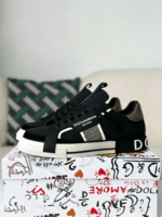 DOLCE&GABBANA Calfskin Sneakers - Image 2