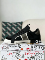 DOLCE&GABBANA Calfskin Sneakers - Image 4