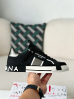 DOLCE&GABBANA Calfskin Sneakers - Image 10