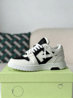 OFF-WHITE LEATHER SNEAKERS - Image 6