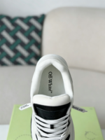 OFF-WHITE LEATHER SNEAKERS - Image 5