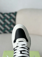 OFF-WHITE LEATHER SNEAKERS - Image 8
