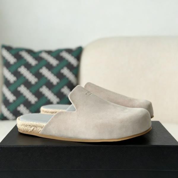 Prada Toe-Covering Slippers