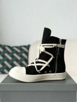 RICK OWENS/RO DRKSHDW HIGH-TOP FASHION PLIMSOLLS - Image 4