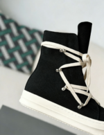 RICK OWENS/RO DRKSHDW HIGH-TOP FASHION PLIMSOLLS - Image 6