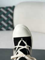 RICK OWENS/RO DRKSHDW LEATHER SNEAKERS - Image 5
