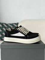 RICK OWENS/RO DRKSHDW LEATHER SNEAKERS
