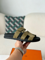Hermes Chypre Slippers - Image 6