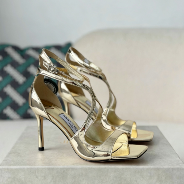 Jimmy Choo Azia Buckle High Heels, 9.5cm