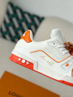 LOUIS VUITTON TRAINER FULL-GRAINLEATHER SNEAKERS - Image 7