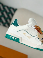 LOUIS VUITTON TRAINER FULL-GRAINLEATHER SNEAKERS - Image 6
