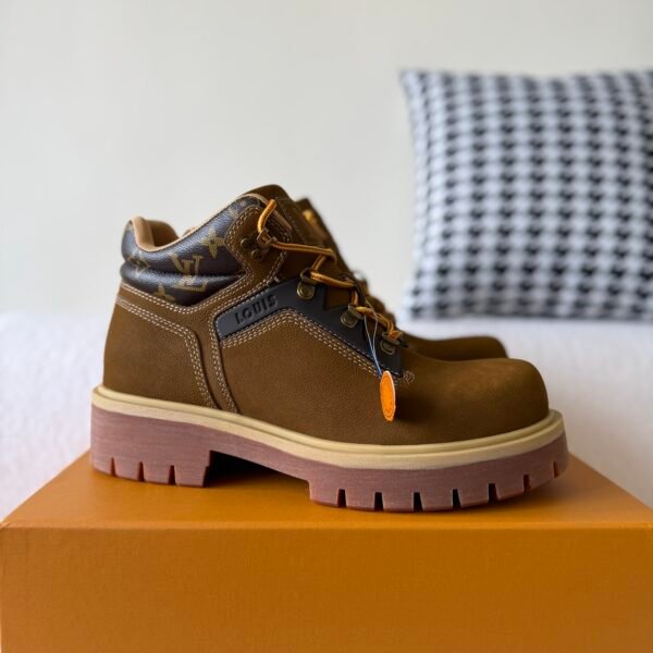 Louis Vuitton REMIX Men's Monogram Work Boots