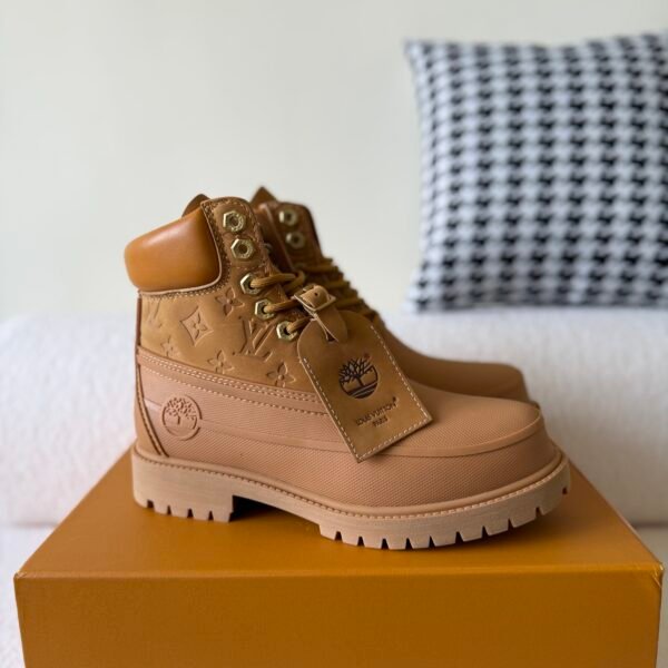 Louis Vuitton x Timberland Men's Workwear High-Top Boots
