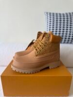 Louis Vuitton x Timberland Men's Workwear High-Top Boots - Image 3