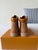 Louis Vuitton x Timberland Men's Workwear High-Top Boots - Image 4