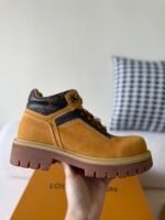 Louis Vuitton REMIX Men's Monogram Work Boots - Image 7
