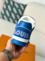 LOUIS VUITTON TRAINER VELCRO SNEAKERS - Image 9
