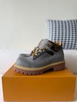 Louis Vuitton REMIX Men's Monogram Work Boots - Image 3
