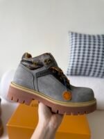 Louis Vuitton REMIX Men's Monogram Work Boots - Image 7