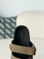 Hermes Chypre Calfskin Sandal - Image 10