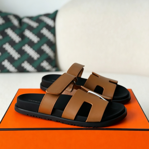 Hermes Chypre Calfskin Sandal