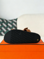 Hermes Chypre Calfskin Sandal - Image 6