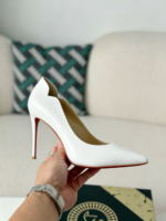 Christian Louboutin Patent Leather High Heels, 10cm - Image 7