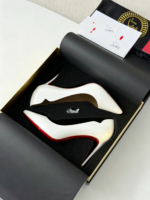 Christian Louboutin Patent Leather High Heels, 10cm - Image 4