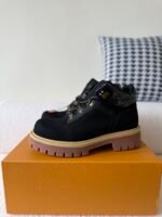 Louis Vuitton REMIX Men's Monogram Work Boots - Image 3